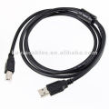 1.5m 5ft USB to Printer Cable 2.0 standard am to bm M/M Black